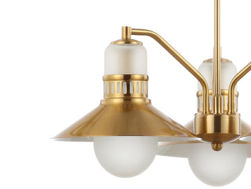 Colin Adjustable Iron/Glass Retro Hurricane LED Pendant